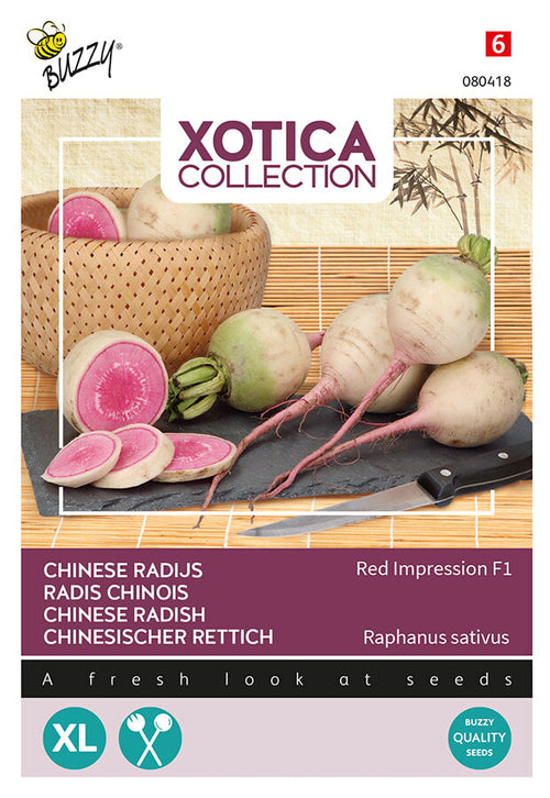 Buzzy Seeds Chinesischer Rettich Red Impression