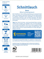 Kiepenkerl Schnittlauch Staro Saatscheibe