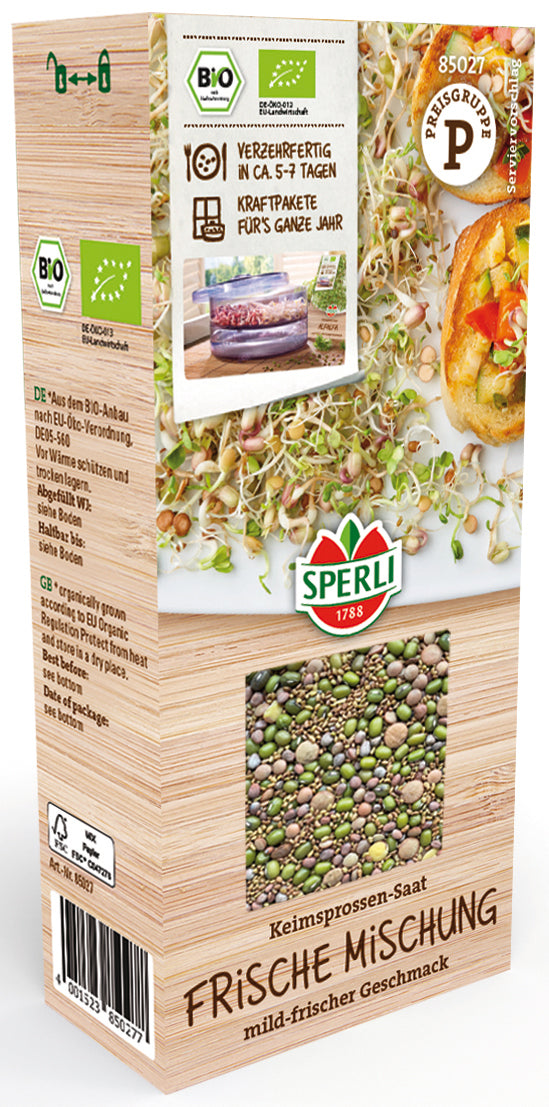 SPERLI BIO Keimsprossen Frische Mischung