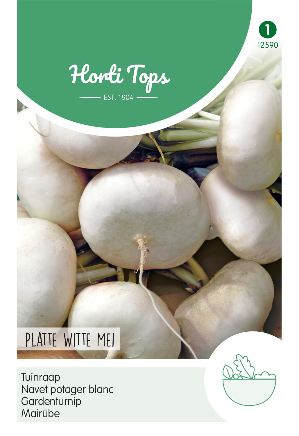 Horti Tops Mairübe Holländische Weiße