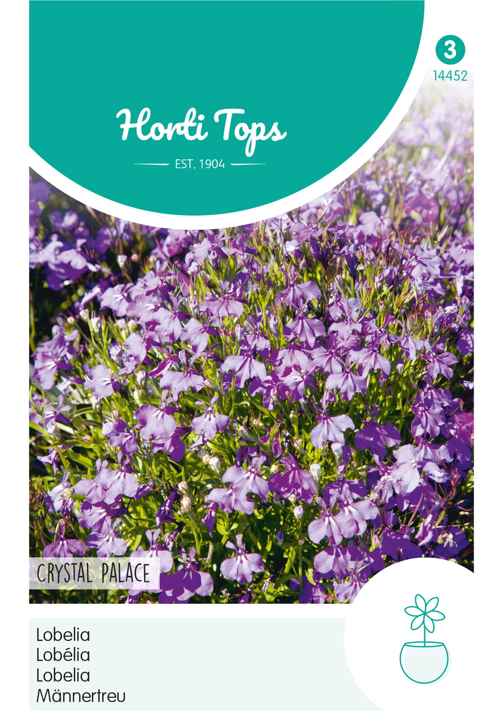 Horti Tops Männertreu Crystal Palace Dunkelblau