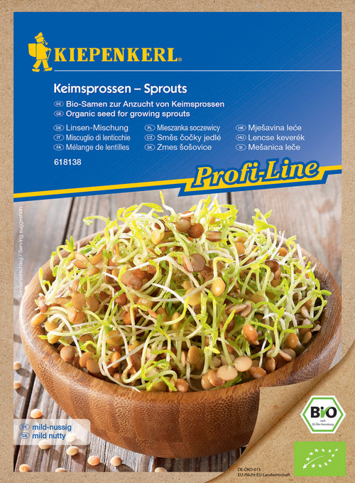 Kiepenkerl BIO Keimsprossen Linsen-Mischung