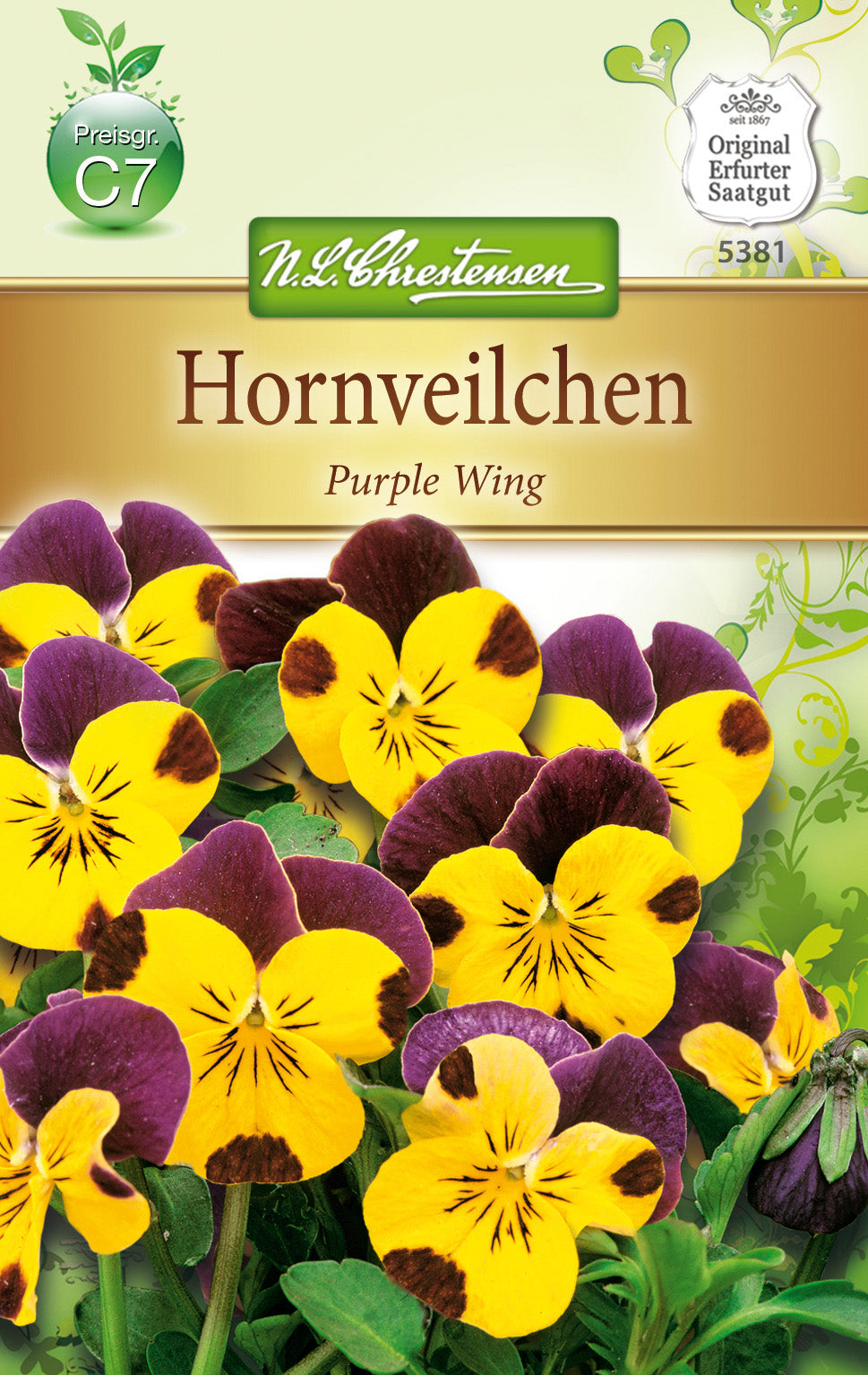 N.L. Chrestensen Hornveilchen Purple Wing