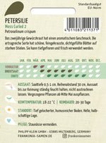 Frankonia Samen Petersilien Moss Curled 2