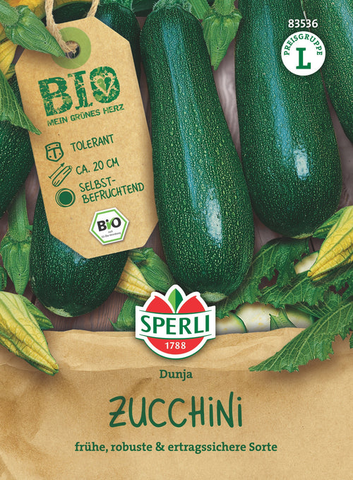 SPERLI BIO Zucchini Dunja