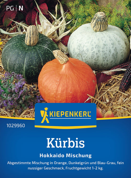 Kiepenkerl Kürbis Hokkaido Mischung